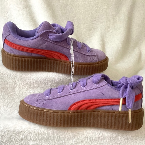 Puma Fenty Rihanna Platform Sneakers Suede Y2K Retro Creeper Size 7 - Picture 3 of 16